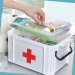 What should you keep in the first aid kit?