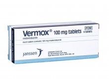 What may interact with Vermox (Mebendazole)?