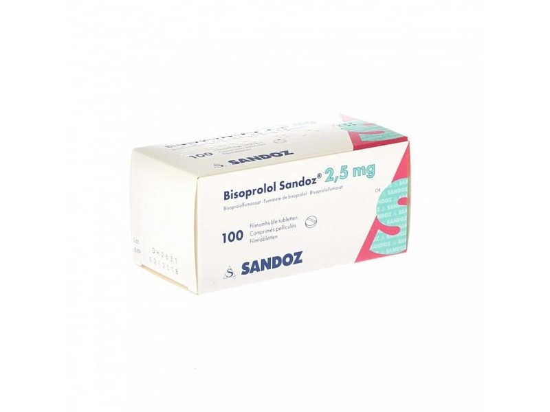What are the side effects of taking bisoprolol sandoz?